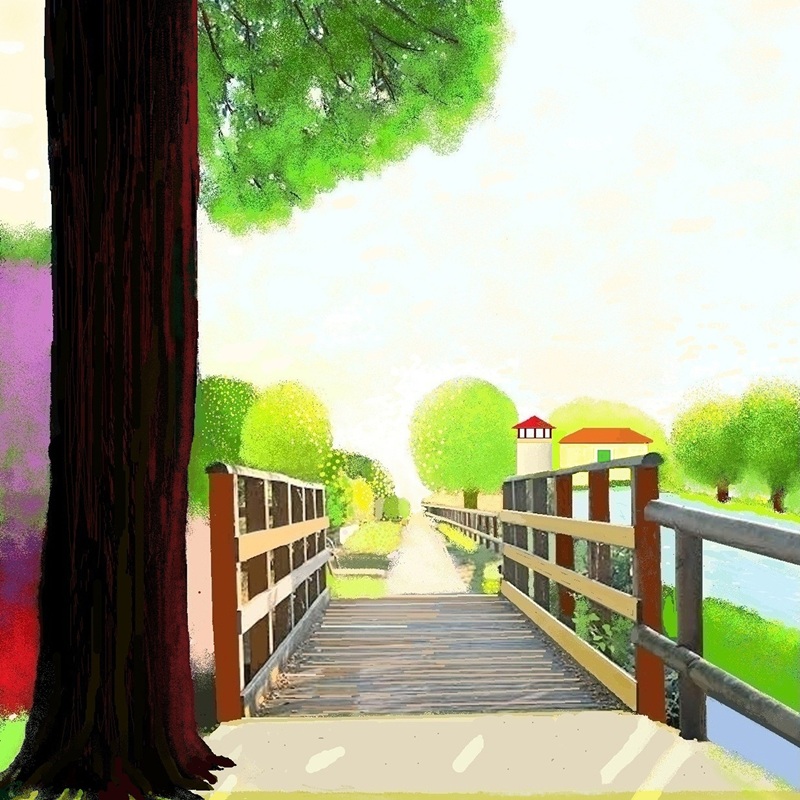 Ponte sul Mincio, Mattina di Rugiada